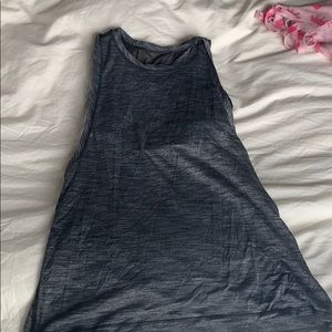 Lululemon loose fitting tank w/ sports bra